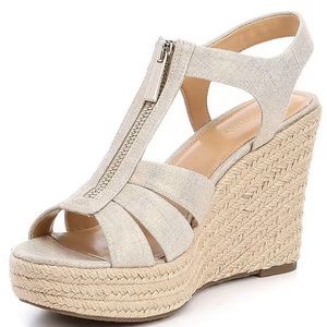 Michael Michael Kors Berkley Espadrille Wedge Sandals